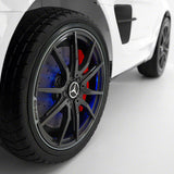 Carro infantil Mercedes SLS AMG Final Edition 12V com controle remoto dos pais | Preto Metálico