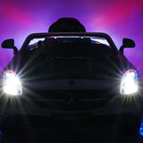 Carro infantil Mercedes SLS AMG Final Edition 12V com controle remoto dos pais | Preto Metálico